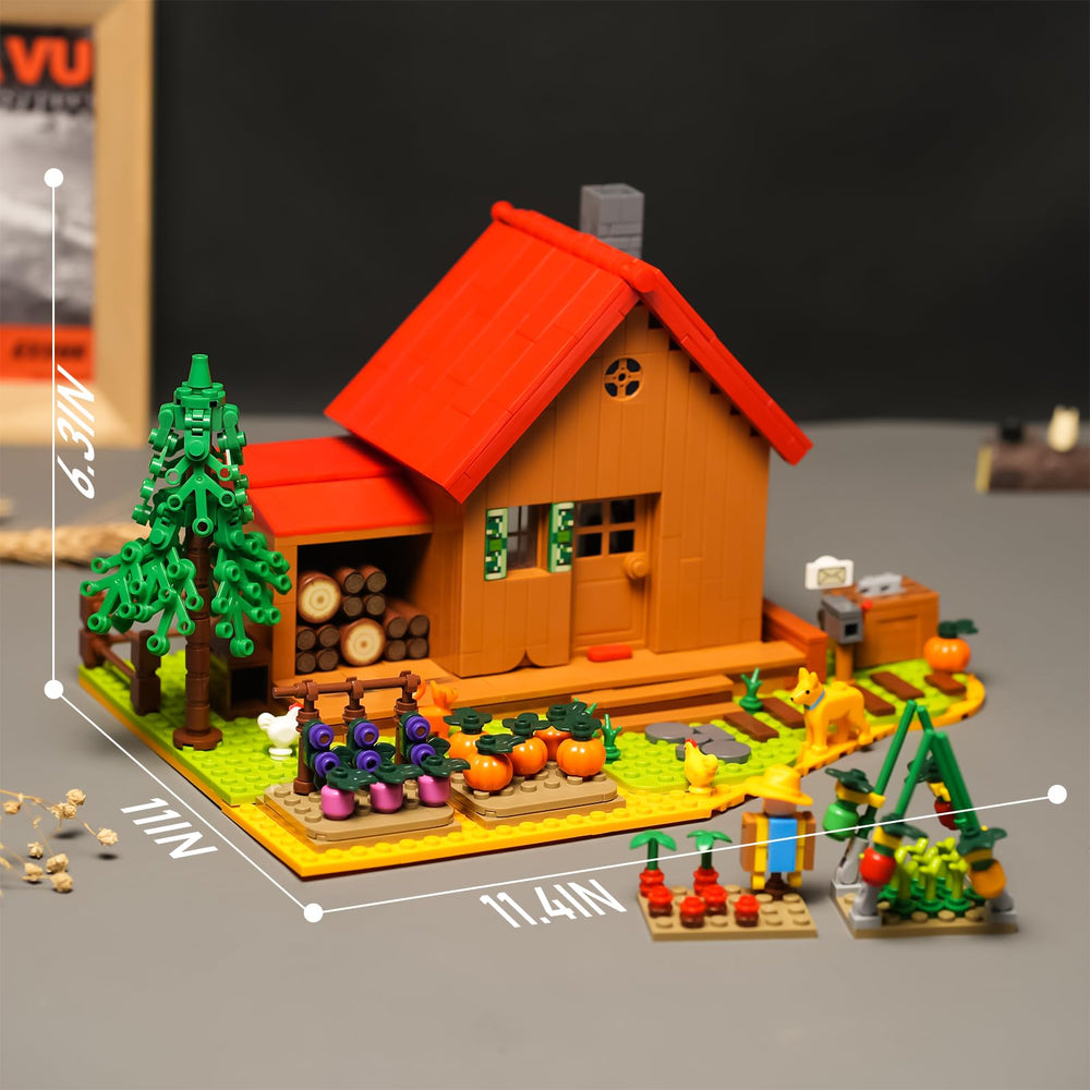 CHUANGPIN Friends Farm House animal figures for interactive building