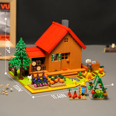 CHUANGPIN Friends Farm House animal figures for interactive building