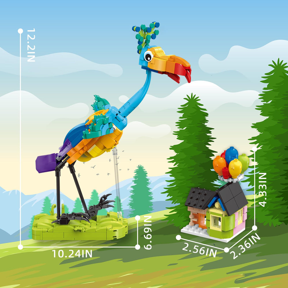 CHUANGPIN Kevin Bird Up House instruction book guides smooth building.