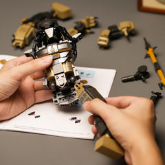 CHUANGPIN Xenomorph LEGO-compatible connectors enable versatile play