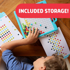 Includes 50 illustrations on 25 double-sided cards for variety in dot art.