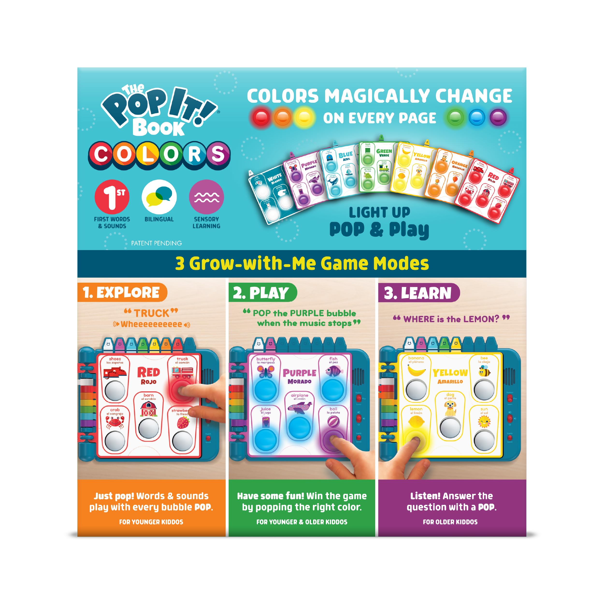 Chuckle & Roar book packed in a bag alongside snacks for a travel-ready, screen-free activity