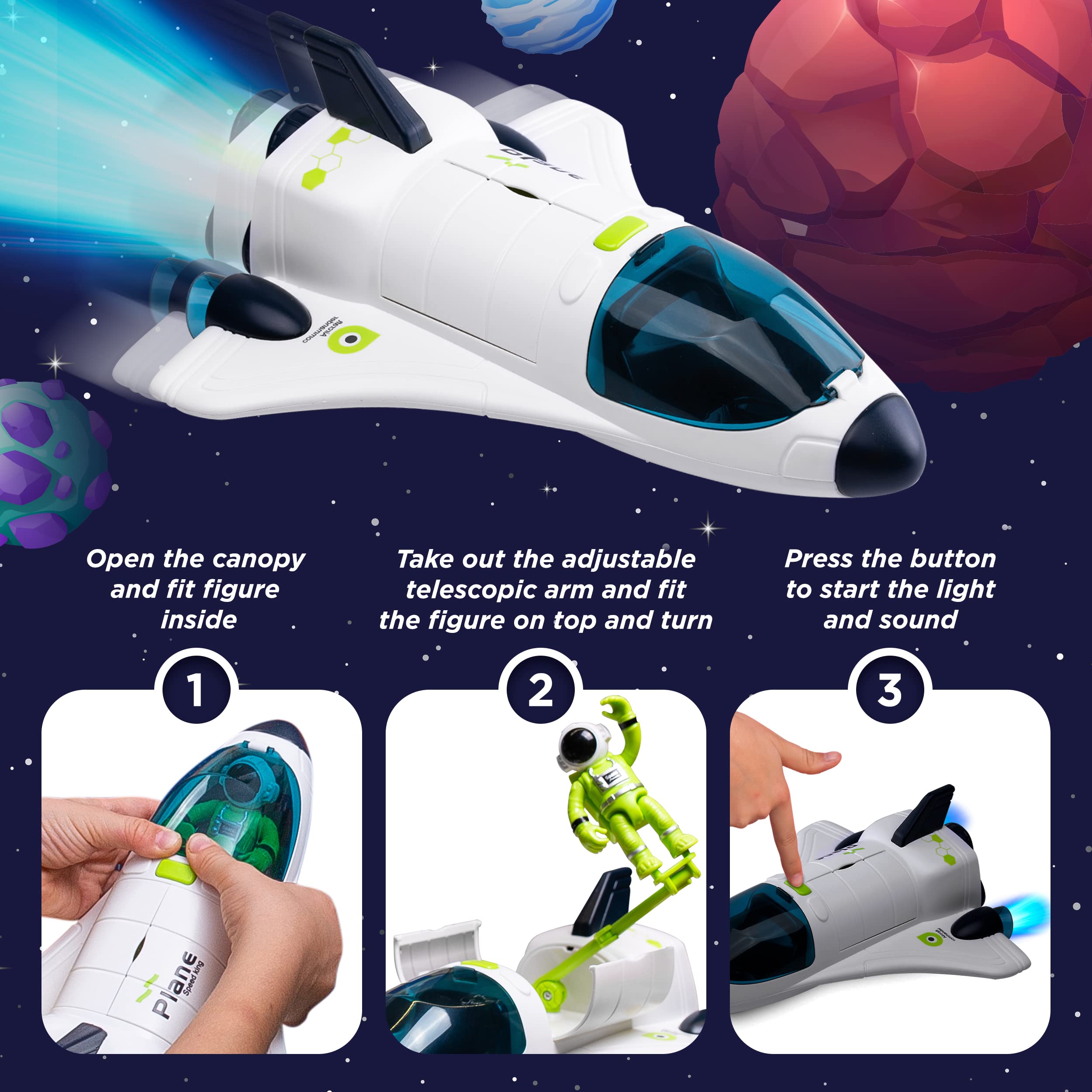 CHUKOO educational solar system mat supports at-home science learning