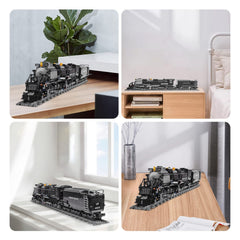 ChunBrommiSam display-ready train collection makes a striking shelf centerpiece
