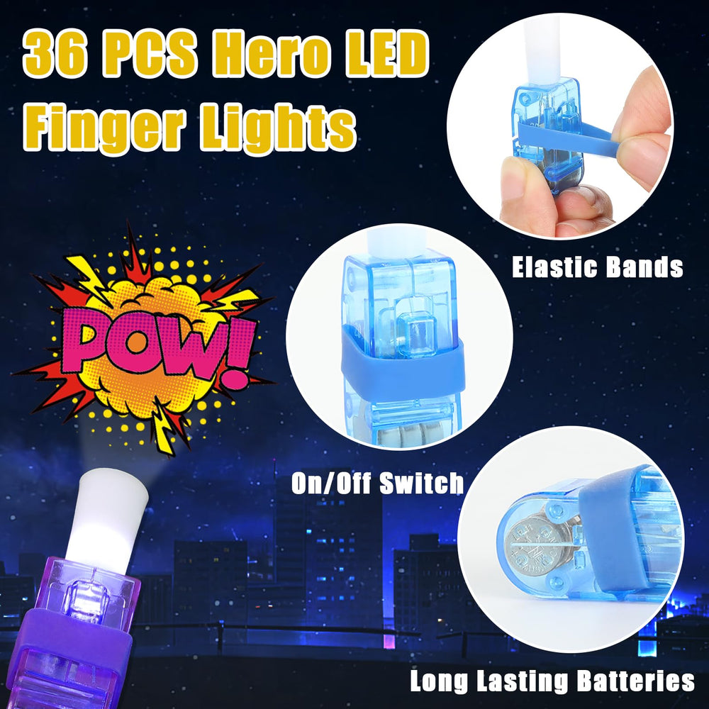 CHUNNIN glow in the dark party favors brighten nights.