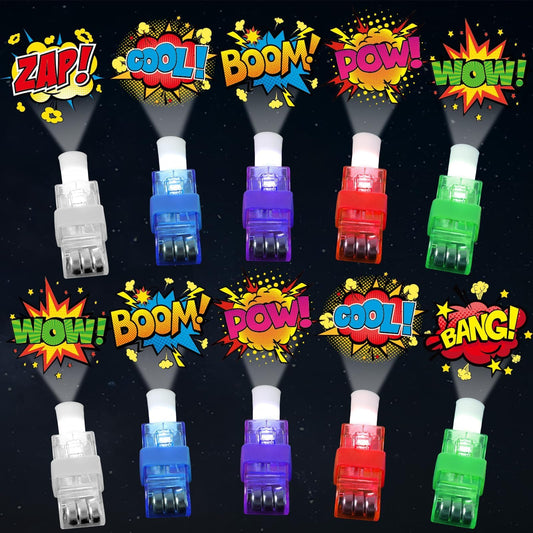 CHUNNIN hero finger lights set with six patterns for lively party vibes.