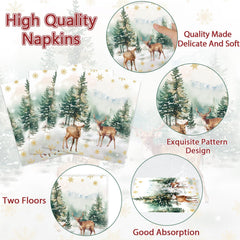 CHUNNIN green forks, sturdy and easy to use for family meals