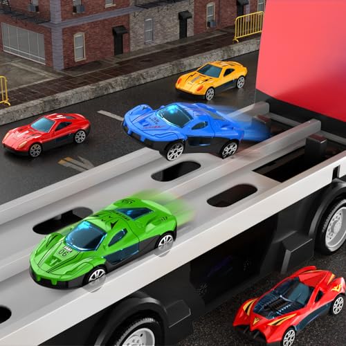 Ci Vetch 24 mini cars pack provides bright variety and tidy storage for playtime.