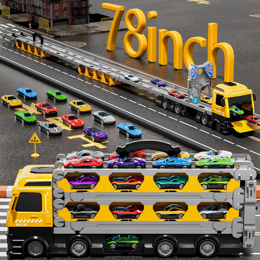 Ci Vetch foldable back latch enables simple track setup and compact storage.