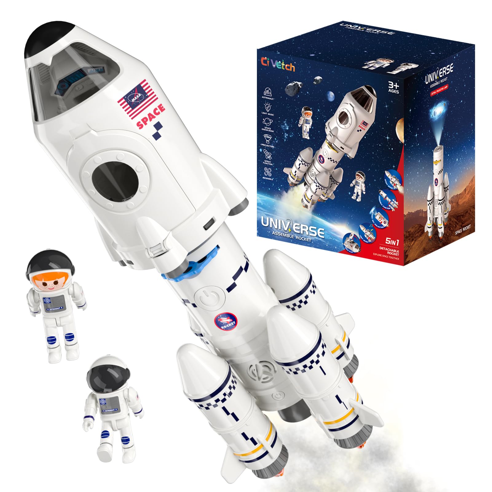 Ci Vetch gift-ready spaceship set makes a thoughtful educational present