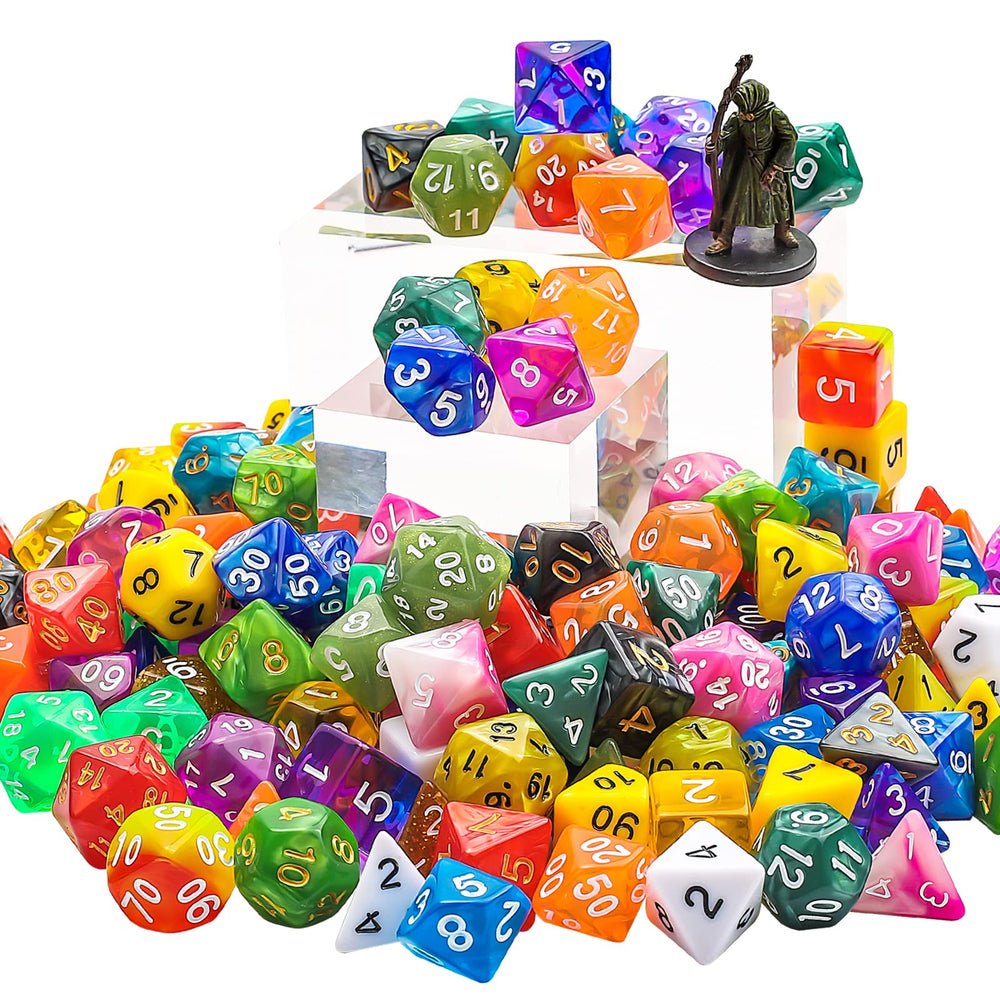 CiaraQ black drawstring bag protecting your dice during travel.