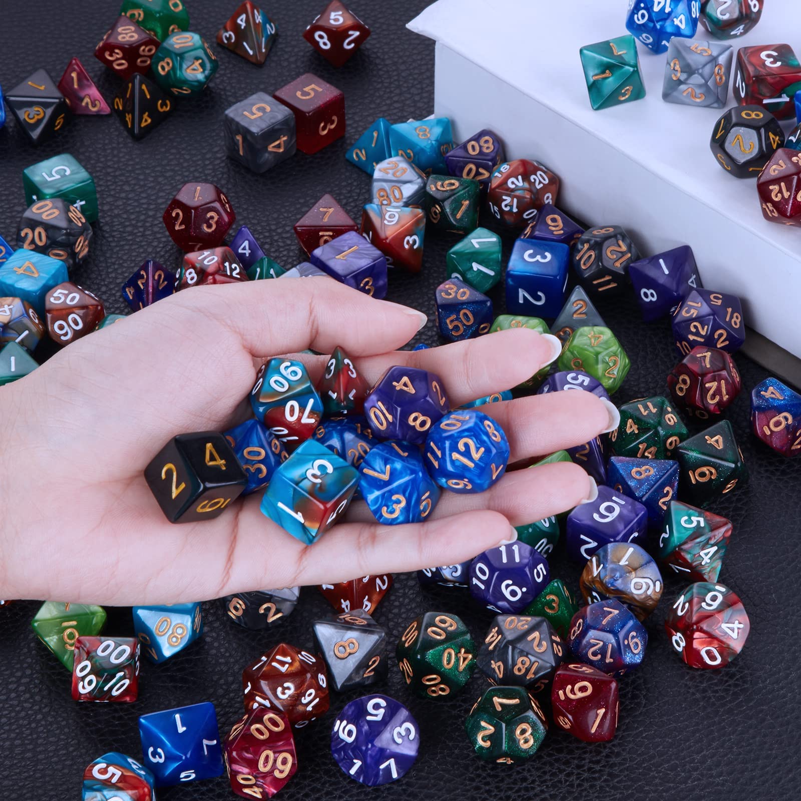 CiaraQ organized dice kit ideal for gift-ready tabletop nights.