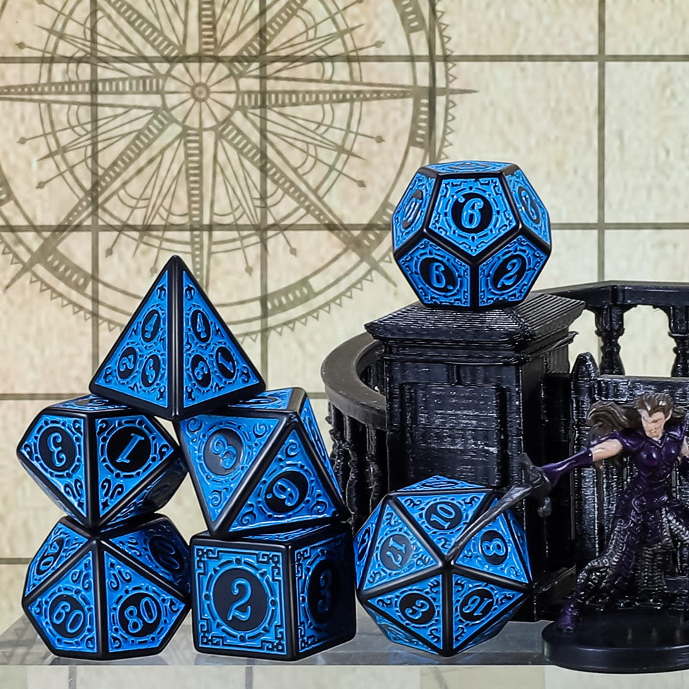 CiaraQ dice with large numbers for quick readings during play.