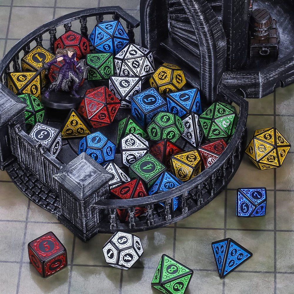 CiaraQ dice set makes a thoughtful gift for D&D players.