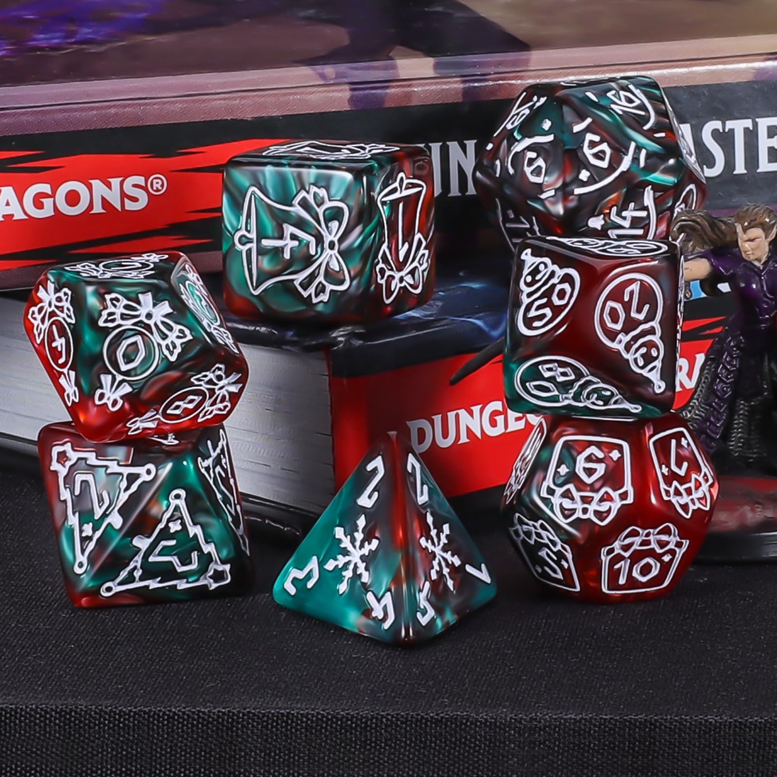 CiaraQ pink dice add playful color to game nights