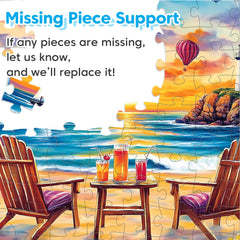 Ciavotie Thick recycled cardboard puzzle is durable and safe.