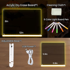 Seven color pens on the CIBOTIES board create vivid messages.