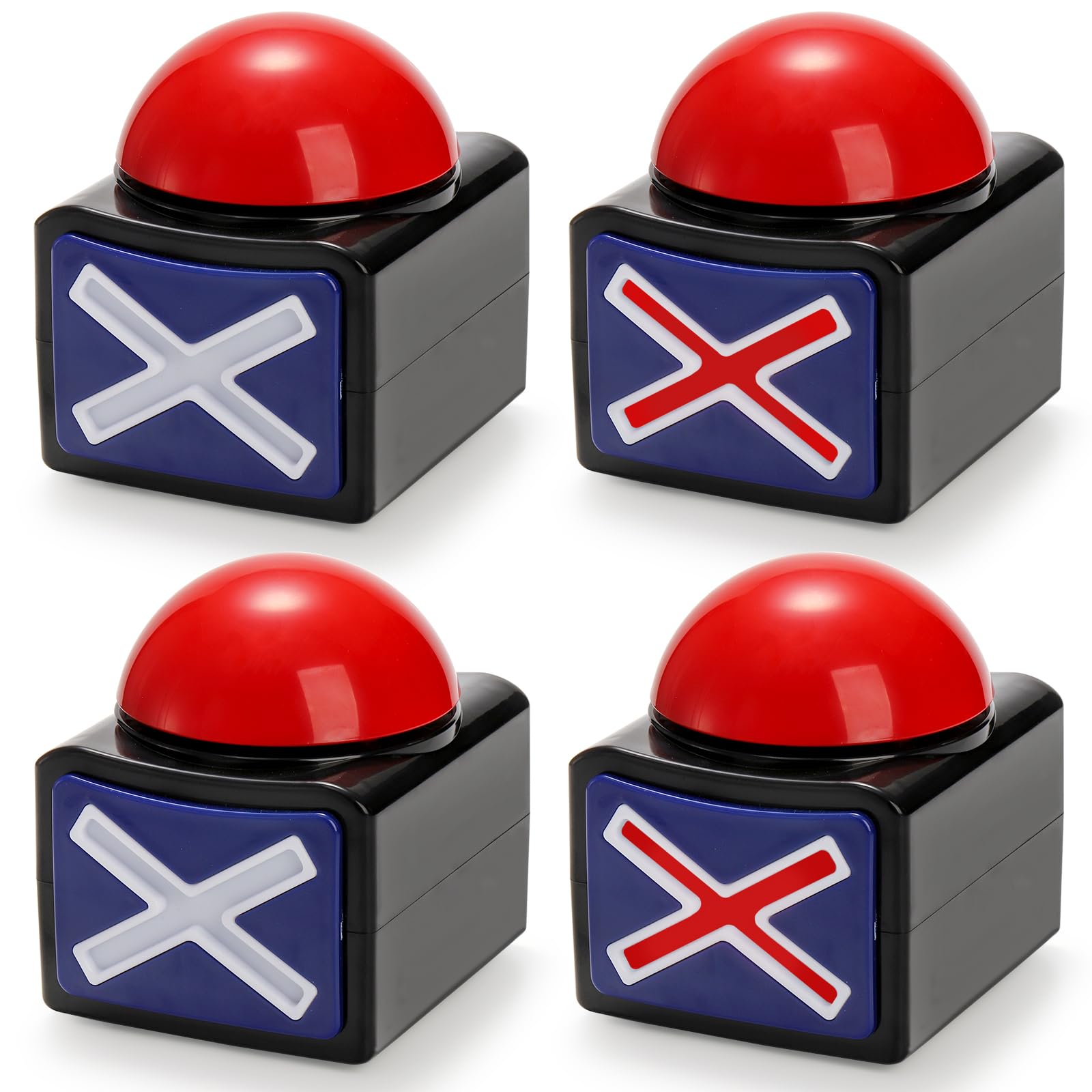 Cididu buzzer front view highlights palm-sized design for quick responses.
