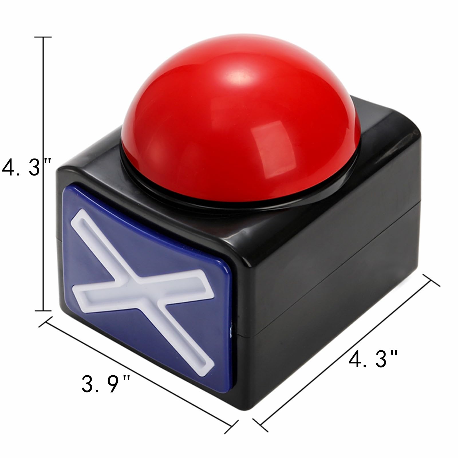 Cididu four-pack buzzers set ready for group trivia and party games.