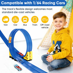 Cieex track with a 360° loop enables creative layouts and spins