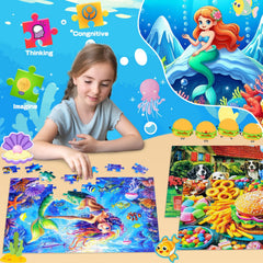 Ciesa Snack Art puzzle featuring vibrant snacks to spark shared sessions.