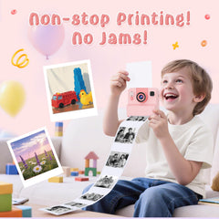 CIGXAVO Kids Camera 2.4-inch display helps frame shots clearly