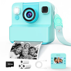 CIGXAVO Kids Camera flip-up selfie feature enables easy group photos.