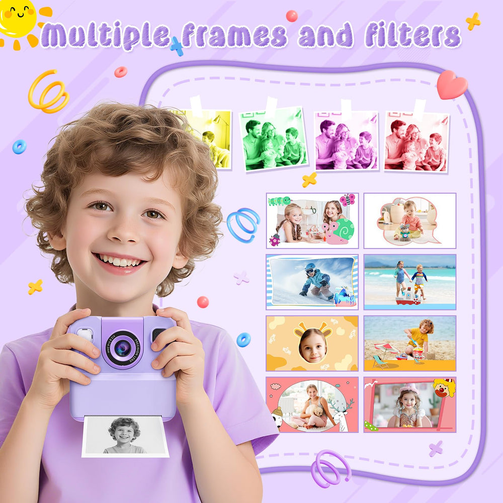 CIGXAVO one-click printing delivers quick black-and-white photos for sharing.