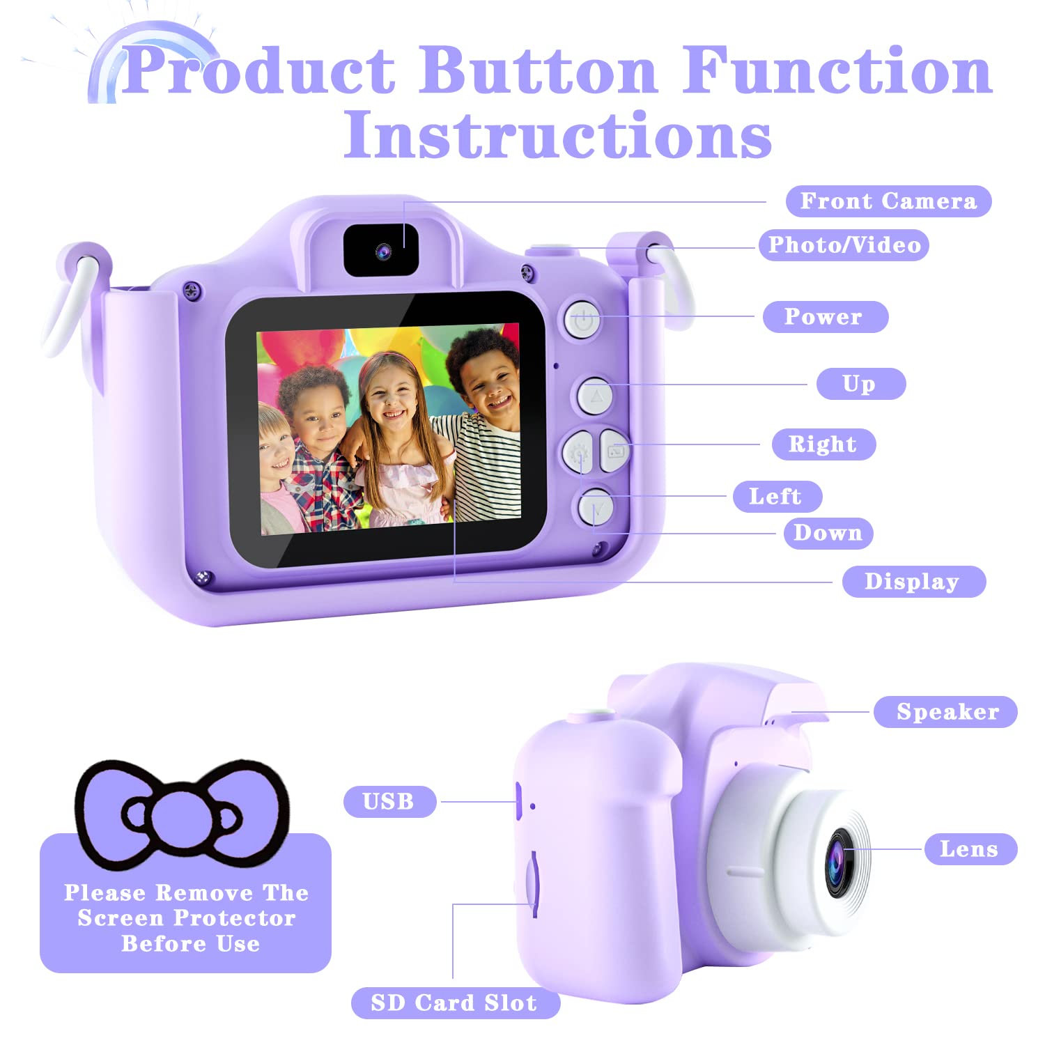 CIMELR camera with front and rear lenses ready for photos and videos