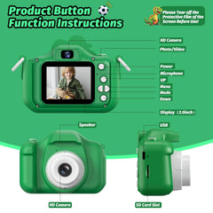 Cimizi dinosaur camera selfie shot demonstrates fun kid photography moments