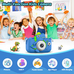 Cimizi dinosaur kids camera protective silicone case for drop resistance