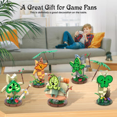 Figures on a desk provide fans with a lively display option.