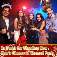 Cindeer photo prop for New Year 2026, ideal for capturing memories