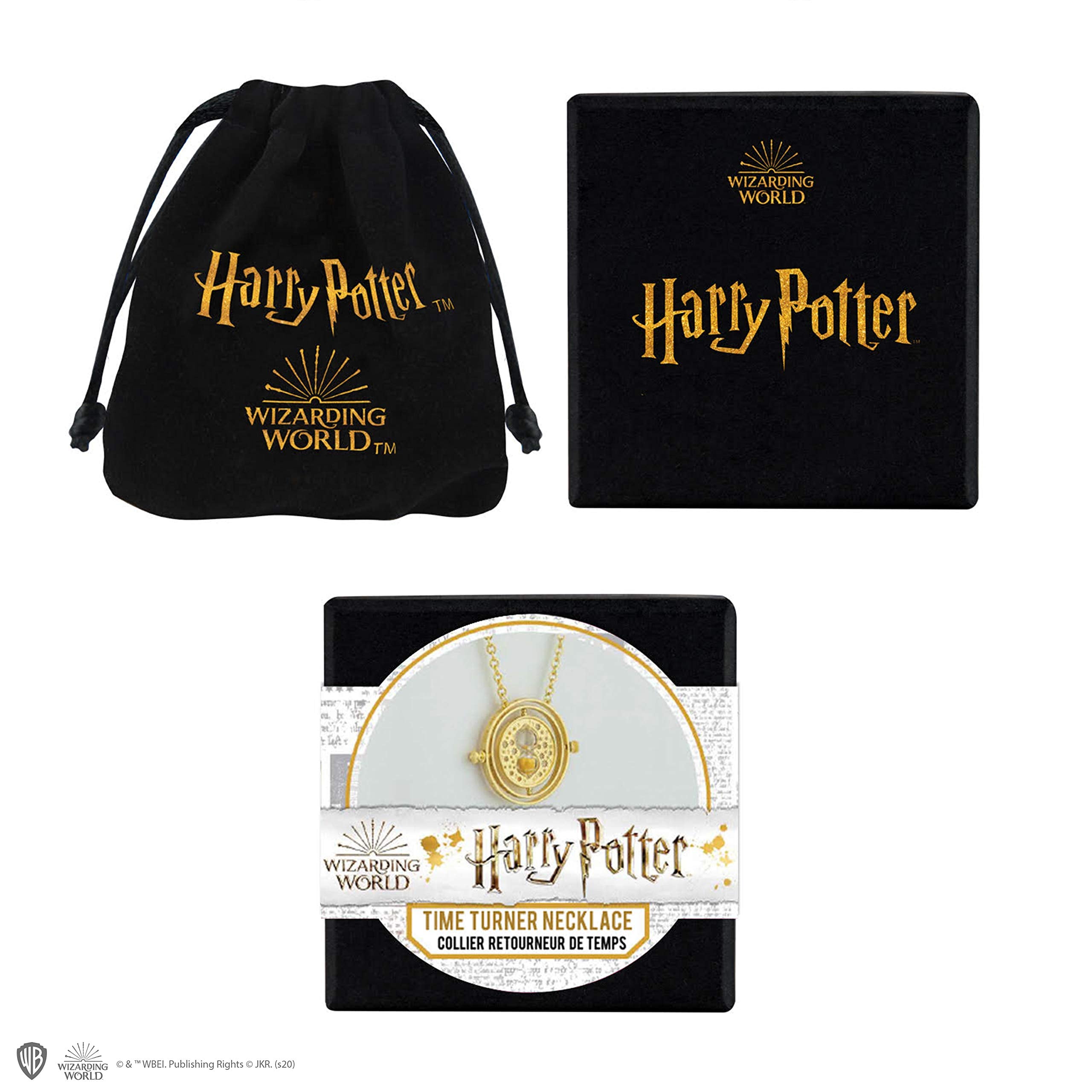 Cinereplicas Time Turner pendant with Hogwarts-inspired motif for collectors