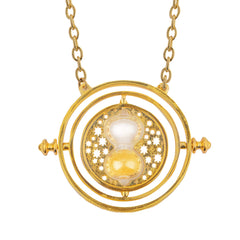 Cinereplicas Time Turner necklace close-up shows authentic pendant details for fans
