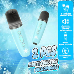 CINKOLA mini karaoke device compact design for easy travel and play.