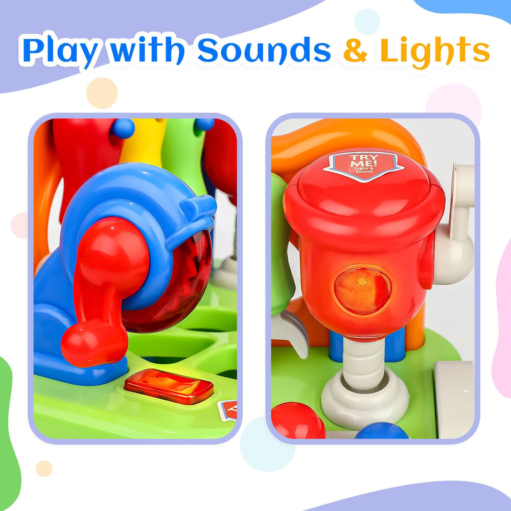 Cinne shape sorter blocks fitting into holes for shape recognition