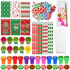 Cinrobiye Christmas candy set overview for classroom rewards and festive gifts.