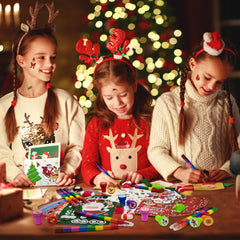 Cinrobiye Christmas patterns pack enhances themed gift bags and decorations.
