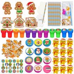 Cinrobiye Gingerbread Christmas stationery set for classroom rewards.