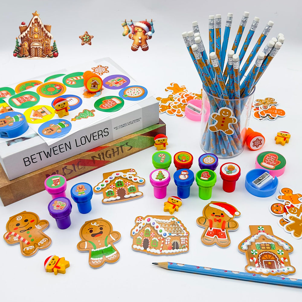 Cinrobiye Christmas stickers for notes and decorations.