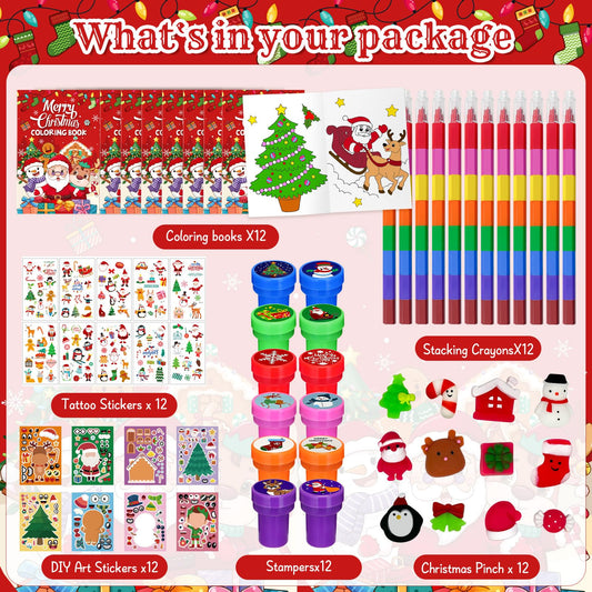 Cinrobiye rainbow crayons provide smooth color blending for bright holiday art.