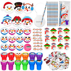 Cinrobiye round stickers for classroom rewards and holiday crafts.