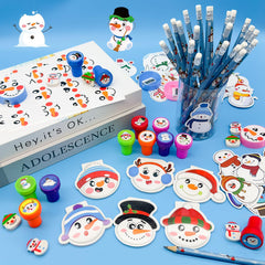 Cinrobiye stamps with cheerful designs for interactive learning sessions.
