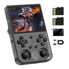 Cintwor RG353V front view with a 3.5-inch IPS screen for portable retro gaming.