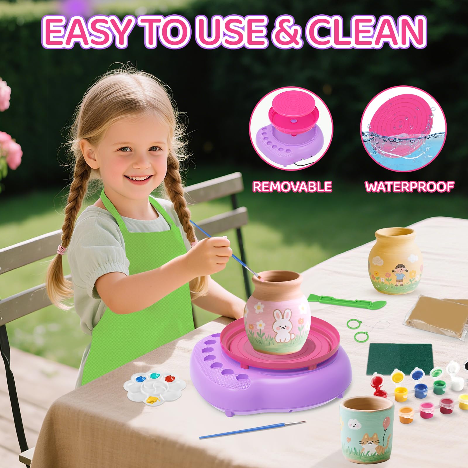 Cmiolacuna air-dry clay pack, two pounds, ideal for quick creative projects
