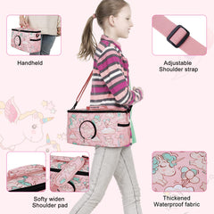 Ciseret Toniebox carry case uses waterproof fabric for easy cleaning