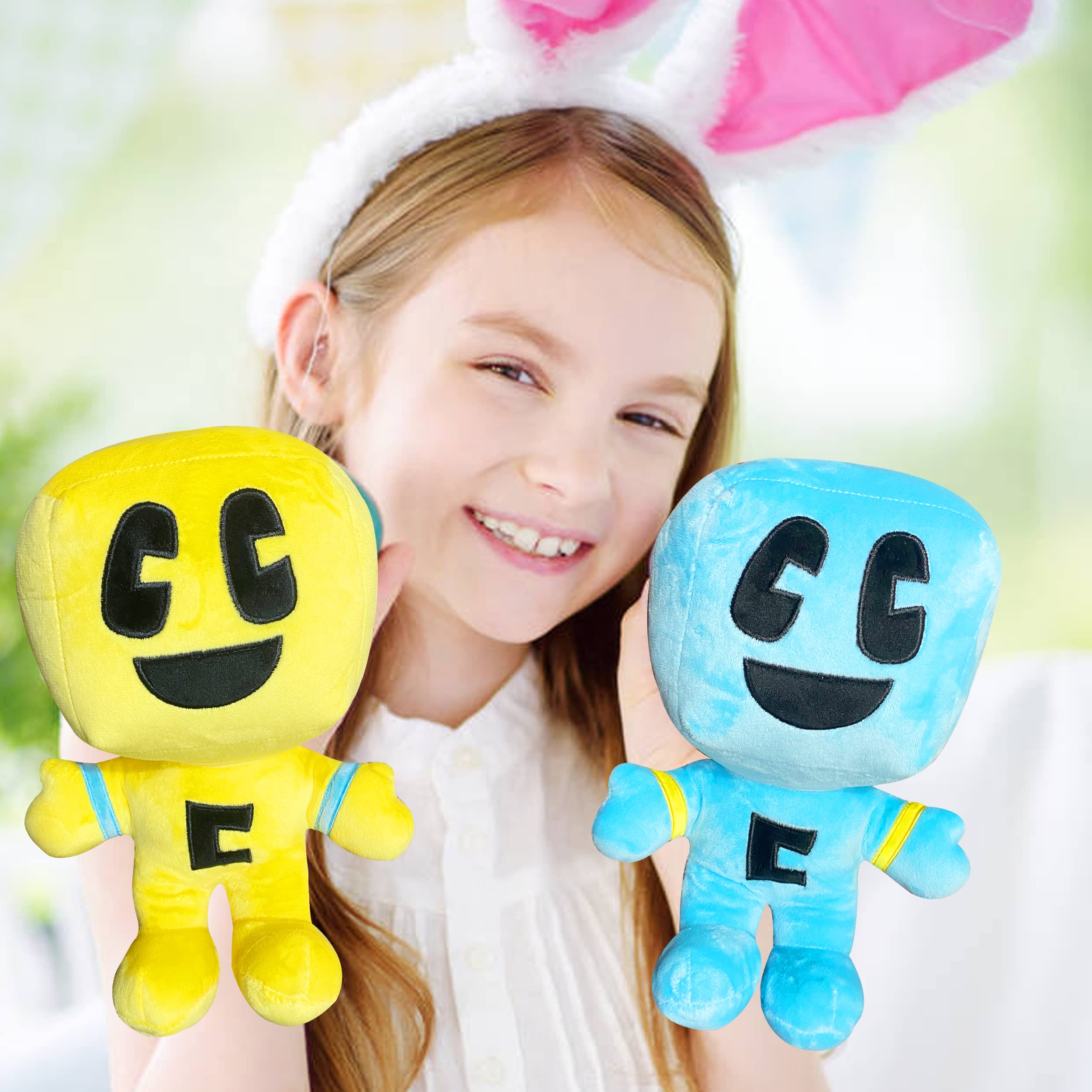 CITFIT yellow plush toy close-up fabric highlighting soft texture