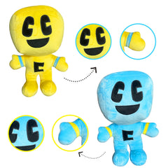 CITFIT yellow plush toy side view for portable on-the-go play