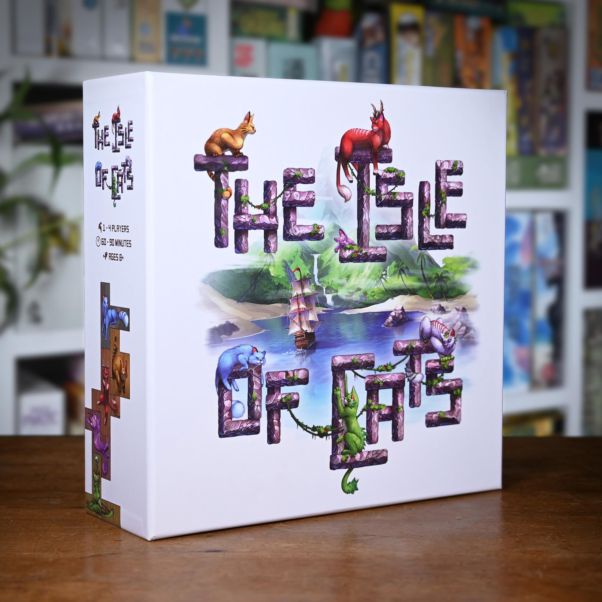 Ancient lessons tiles hint strategic planning in Isle of Cats